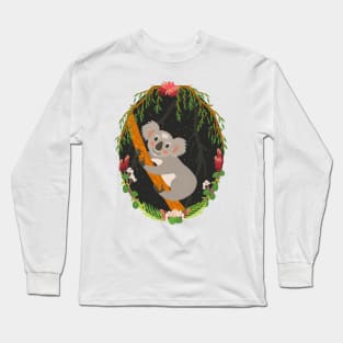 Cute Koala Long Sleeve T-Shirt